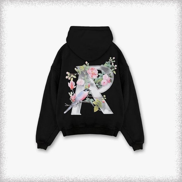 Represent Floral Initial Hoodie Sweatshirts Hoodies